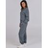 imageANRABESS Womens 2 Piece Outfits Lounge Sets Cropped Sweatshirt ampamp Joggers Fashion Sweatsuit Sweat Set 2024 Fall TravelGray Blue