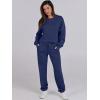 imageANRABESS Womens 2 Piece Outfits Lounge Sets Cropped Sweatshirt ampamp Joggers Fashion Sweatsuit Sweat Set 2024 Fall TravelNavy Blue