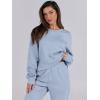 imageANRABESS Womens 2 Piece Outfits Lounge Sets Cropped Sweatshirt ampamp Joggers Fashion Sweatsuit Sweat Set 2024 Fall TravelSky Blue