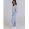 imageANRABESS Womens 2 Piece Outfits Lounge Sets Cropped Sweatshirt ampamp Joggers Fashion Sweatsuit Sweat Set 2024 Fall TravelSky Blue