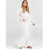 imageANRABESS Women 2 Piece Outfits Oversized Chunky Knit Sweater Top Wide Leg Pants 2024 Fall Lounge Set Trendy Cozy ClothesWhite