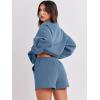 imageANRABESS Women 2 Piece Outfits Sweat Shorts Sets 2025 Oversized Casual Lounge Matching Set Sweatsuit Tracksuit ClothesDeep Blue