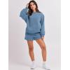imageANRABESS Women 2 Piece Outfits Sweat Shorts Sets 2025 Oversized Casual Lounge Matching Set Sweatsuit Tracksuit ClothesDeep Blue