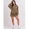 imageANRABESS Women 2 Piece Outfits Sweat Shorts Sets 2025 Oversized Casual Lounge Matching Set Sweatsuit Tracksuit ClothesLight Brown