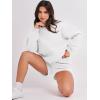 imageANRABESS Women 2 Piece Outfits Sweat Shorts Sets 2025 Oversized Casual Lounge Matching Set Sweatsuit Tracksuit ClothesWhite