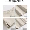 imageANRABESS Womens 2 Piece Outfits Lounge Sets 2025 Summer Sweatsuits Short Sleeve Wide Leg Pants Sweat Set Tracksuits ClothesBeige