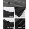 imageANRABESS Womens 2 Piece Outfits Sweater Sets Knit Crewneck Tops Wide Leg Pants 2024 Fall Casual Matching Lounge Set ClothesBlack