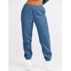 imageANRABESS Womens Two Piece Outfits Lounge Set Long Sleeve Crewneck Sweatshirt Jogger Pants Tracksuit Sweatsuit 2024 Fall SetsBlue