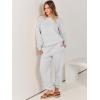 imageANRABESS Womens Two Piece Outfits Lounge Set Long Sleeve Crewneck Sweatshirt Jogger Pants Tracksuit Sweatsuit 2024 Fall SetsGrey
