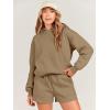 imageANRABESS Women 2 Piece Outfit Oversized Hoodie Sweatshirt Shorts Lounge Sweat Set Sweatsuit Tracksuit 2025 Trendy Y2K ClothesCoffee