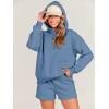 imageANRABESS Women 2 Piece Outfit Oversized Hoodie Sweatshirt Shorts Lounge Sweat Set Sweatsuit Tracksuit 2025 Trendy Y2K ClothesDeep Blue