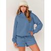 imageANRABESS Women 2 Piece Outfit Oversized Hoodie Sweatshirt Shorts Lounge Sweat Set Sweatsuit Tracksuit 2025 Trendy Y2K ClothesDeep Blue