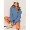 imageANRABESS Women 2 Piece Outfit Oversized Hoodie Sweatshirt Shorts Lounge Sweat Set Sweatsuit Tracksuit 2025 Trendy Y2K ClothesDeep Blue