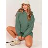 imageANRABESS Women 2 Piece Outfit Oversized Hoodie Sweatshirt Shorts Lounge Sweat Set Sweatsuit Tracksuit 2025 Trendy Y2K ClothesGreen