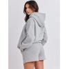 imageANRABESS Women 2 Piece Outfit Oversized Hoodie Sweatshirt Shorts Lounge Sweat Set Sweatsuit Tracksuit 2025 Trendy Y2K ClothesLight Grey