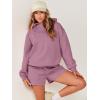imageANRABESS Women 2 Piece Outfit Oversized Hoodie Sweatshirt Shorts Lounge Sweat Set Sweatsuit Tracksuit 2025 Trendy Y2K ClothesPurple