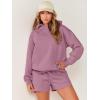 imageANRABESS Women 2 Piece Outfit Oversized Hoodie Sweatshirt Shorts Lounge Sweat Set Sweatsuit Tracksuit 2025 Trendy Y2K ClothesPurple