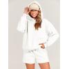 imageANRABESS Women 2 Piece Outfit Oversized Hoodie Sweatshirt Shorts Lounge Sweat Set Sweatsuit Tracksuit 2025 Trendy Y2K ClothesWhite