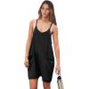 imageANRABESS Womens Summer Casual Sleeveless Romper Loose Spaghetti Strap Overalls Shorts Jumpsuit with Pockets 2025 ClothesBlack