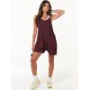 imageANRABESS Womens Summer Casual Sleeveless Romper Loose Spaghetti Strap Overalls Shorts Jumpsuit with Pockets 2025 ClothesBurgundy