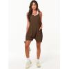 imageANRABESS Womens Summer Casual Sleeveless Romper Loose Spaghetti Strap Overalls Shorts Jumpsuit with Pockets 2025 ClothesCoffee
