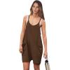 imageANRABESS Womens Summer Casual Sleeveless Romper Loose Spaghetti Strap Overalls Shorts Jumpsuit with Pockets 2025 ClothesCoffee
