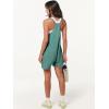 imageANRABESS Womens Summer Casual Sleeveless Romper Loose Spaghetti Strap Overalls Shorts Jumpsuit with Pockets 2025 ClothesCyan