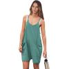 imageANRABESS Womens Summer Casual Sleeveless Romper Loose Spaghetti Strap Overalls Shorts Jumpsuit with Pockets 2025 ClothesCyan