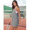 imageANRABESS Womens Summer Casual Sleeveless Romper Loose Spaghetti Strap Overalls Shorts Jumpsuit with Pockets 2025 ClothesDeep Grey