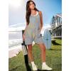 imageANRABESS Womens Summer Casual Sleeveless Romper Loose Spaghetti Strap Overalls Shorts Jumpsuit with Pockets 2025 ClothesDiamond Stripe