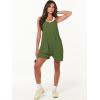 imageANRABESS Womens Summer Casual Sleeveless Romper Loose Spaghetti Strap Overalls Shorts Jumpsuit with Pockets 2025 ClothesGreen