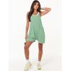 imageANRABESS Womens Summer Casual Sleeveless Romper Loose Spaghetti Strap Overalls Shorts Jumpsuit with Pockets 2025 ClothesLight Green