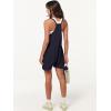 imageANRABESS Womens Summer Casual Sleeveless Romper Loose Spaghetti Strap Overalls Shorts Jumpsuit with Pockets 2025 ClothesNavy Blue