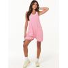 imageANRABESS Womens Summer Casual Sleeveless Romper Loose Spaghetti Strap Overalls Shorts Jumpsuit with Pockets 2025 ClothesPink