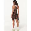 imageANRABESS Womens Summer Casual Sleeveless Romper Loose Spaghetti Strap Overalls Shorts Jumpsuit with Pockets 2025 ClothesStriped Black Leaves