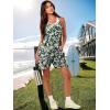 imageANRABESS Womens Summer Casual Sleeveless Romper Loose Spaghetti Strap Overalls Shorts Jumpsuit with Pockets 2025 ClothesYellow Rose