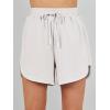 imageANRABESS Two Piece Sets for Women Summer Half Zip Short Set Sweatsuit 2 Piece Outfits Sweat Lounge Sets TracksuitWhite