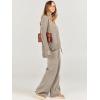 imageANRABESS Womens 2 Piece Outfit Sweater Lounge Sets Long Sleeve Knit Pullover Wide Leg Pant Tracksuit Loungewear 2024 FashionCamel
