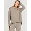 imageANRABESS Womens 2 Piece Outfit Sweater Lounge Sets Long Sleeve Knit Pullover Wide Leg Pant Tracksuit Loungewear 2024 FashionCamel