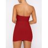 imageANRABESS Womens Two Piece Skirt Sets Summer Outfit Strapless Going Out Crop Tops Sexy Mini Club Dress Matching Set 2025Red