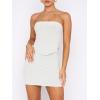 imageANRABESS Womens Two Piece Skirt Sets Summer Outfit Strapless Going Out Crop Tops Sexy Mini Club Dress Matching Set 2025White