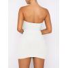 imageANRABESS Womens Two Piece Skirt Sets Summer Outfit Strapless Going Out Crop Tops Sexy Mini Club Dress Matching Set 2025White