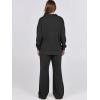 imageANRABESS Women 2 Piece Outfits Lounge Sets Oversized Sweatshirt Wide Leg Pants 2025 Fall Casual Sweatsuits Travel Clothes SetBlack