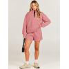 imageANRABESS Women 2 Piece Outfits Sweatshirt Shorts Sets 2024 Oversized Casual Lounge Sweat Set Sweatsuit Workout TracksuitPeach