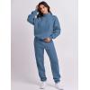 imageANRABESS Women 2 Piece Outfits Sweatsuit Oversized Half Zip Sweatshirt Jogger Sweatpants Tracksuit Lounge Set 2024 ClothesBlue