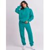 imageANRABESS Women 2 Piece Outfits Sweatsuit Oversized Half Zip Sweatshirt Jogger Sweatpants Tracksuit Lounge Set 2024 ClothesLake