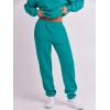 imageANRABESS Women 2 Piece Outfits Sweatsuit Oversized Half Zip Sweatshirt Jogger Sweatpants Tracksuit Lounge Set 2024 ClothesLake