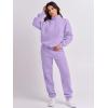 imageANRABESS Women 2 Piece Outfits Sweatsuit Oversized Half Zip Sweatshirt Jogger Sweatpants Tracksuit Lounge Set 2024 ClothesPurple