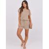 imageANRABESS Rompers for Women Summer 2025 Casual Dressy One Piece Tshirt Short Pants Jumpsuit Beach Vacation Outfit ClothesKhaki
