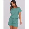 imageANRABESS Rompers for Women Summer 2025 Casual Dressy One Piece Tshirt Short Pants Jumpsuit Beach Vacation Outfit ClothesLake